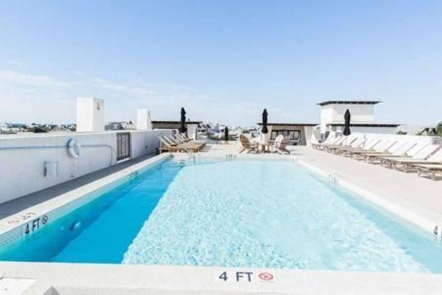 The Private Residence Club (Augustine on the Green) in Rosemary Beach is the perfect 2 bedroom condo for someone who wants time at the beach, without the duties and responsibilities of owning a home.  The roof top view offers amazing views of the Rosemary Beach Community.  Parking is easy and convenient - located underground.  The location of the building is ideal - just steps from the Owners' Pool and Pavilion and just a bit farther to the Rosemary Beach Town Center.