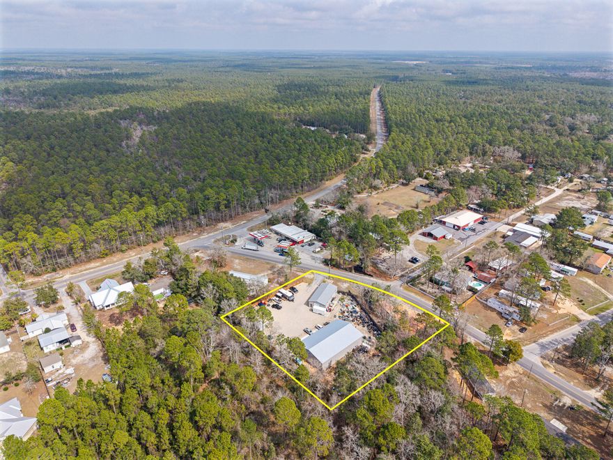 Potential barndominim and  Income-producing industrial property located at 60 McDaniels Fishcamp Rd in Freeport, FL offering approximately 6,400 SF of warehouse space plus a 300 SF office built in 2024. The property includes a ±1,900 SF warehouse with approximately 700 SF of livable area and a separate ±4,500 SF warehouse leased to two tenants generating $6,500 per month. Total gross income is $78,000 annually. Based on current gross income and asking price, the property reflects an approximate 6.4% return before expenses. There is additional on-site rental income potential that may enhance overall returns. Located minutes from Highway 331 and Highway 20 with direct access to 30A, Santa Rosa Beach, and northbound connectivity to I-10. Suitable for investors seeking multi-tenant income or owner-users looking to occupy space while maintaining cash flow. Buyer to verify all financial information and perform independent due diligence.