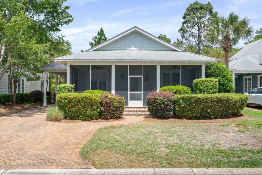 This 3 bed / 2 bath Florida Cottage style home in the lush and quiet subdivision of Carson Oaks offers a highly desirable single story layout and is ideal for full-time residents or as a second home.  Freshly painted inside and out, with new carpet in the bedrooms, this home is priced to sell and to allow for any updating, but also turnkey and ready to move in as is.  Carson Oaks offers several desirable amenities including a community pool, green spaces, a pickleball court, and a private boat launch and dock, providing access to Choctawhatchee Bay.  Shopping and dining at Grand Boulevard, as well as Silver Sands Outlets, and Sacred Heart Hospital are all conveniently located nearby, as well as several beach access points nearby.  Schedule your showing today!