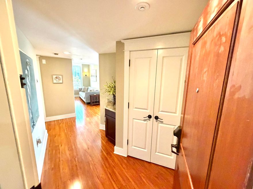 Have you been searching for the right fit in Baytowne Wharf and feeling overwhelmed?  If you seek to truly immerse yourself into the center of it all, yet still have the privacy of feeling you are in an exclusive getaway, this fourth floor one-bedroom in Observation Point is your answer.  When you have experienced all that Baytowne Wharf has to offer and don't feel like walking another step past the entertainment lawn to leave, just hop on the first elevator and head to the fourth floor.  Once you step into Unit 461, you will feel transported from the bustling Baytowne action into the serenity of this cozy enclave.  This coastal inspired turn-key rental unit is complete with all stainless appliances, gorgeous granite tops and just happens to be a few steps away from the Founders Club.