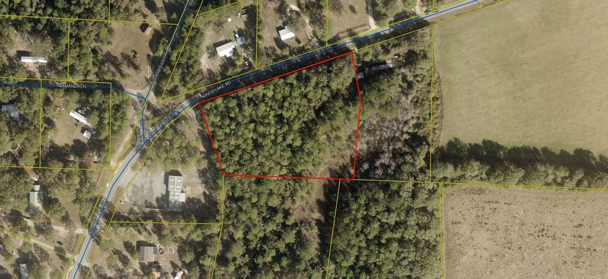 2.71 acres on Kings Lake Road joins the Liberty Fire Station on the west side.  Appx. 489' fee on King Lake Road.  Property is heavily wooded and has city water available (tap fee not paid) and power available on the road. NO HOA, no restrictions.   Build your new home or place your new Manufactured home. The property depth is enough you can place your dwelling and still have privacy.   Survey indicates a seasonal wet water pond on the SE corner of the property. This is a choice property only 5 miles north of DeFuniak Springs.  Survey is under document tab above.