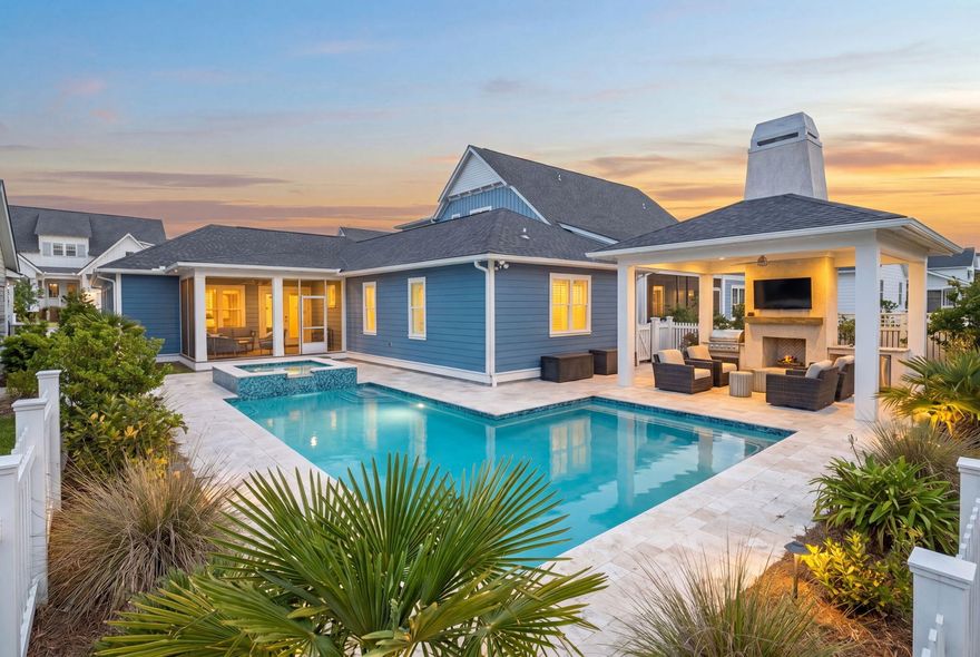 NEW HIGHLY COMPETITIVE PRICE! This home, now offered at a compelling $865,000, is the lowest-priced Romair home currently on the market. It represents a rare opportunity to acquire a nearly new (2022) upgraded home in the premier, amenity-rich community of Watersound Origins. Whether you're seeking a primary residence, a sophisticated second home, or a strategic long-term investment property, this home is priced to sell. Llocated in the Stillwater section, one of the most desirable sections of Origins, this 3B|3B residence delivers more than 2000 square feet of open-concept living space. Inside, the home is a testament to elevated design, featuring 10-foot ceilings, along with over $30K in upgrades, including wire-brushed engineered hardwood floors, shiplap and crown molding accent, Sonos system, screened in porch and privacy fencing in the backyard. The well-equipped chef's kitchen is the center of this home designed for effortless entertaining and  equipped with quartz counters, Bosch stainless appliances, expanded upper and lower cabinets, quartz island and walk-in pantry. The expansive backyard is a true coastal oasis with screened-in back porch, fully fenced-in backyard, 30 foot green space buffer, AND plenty of space to add your own private pool and outdoor fireplace/cabana. (Please note: backyard photos with pool and outdoor fireplace cabana is a rendering and does not reflect actual outdoor space.) Watersound Origins is a highly sought-after community offering the ultimate South Walton lifestyle. It appeals to investors due to its highly desirable no short-term rental policy, providing stability and protecting long-term property values. For families and professionals, the location is truly excellent, offering convenient access to groceries, high-end restaurants, shopping, and medical care, all while being minutes from 30A and Inlet Beach. 

The Watersound Town Center, located at the community entrance, provides immediate access to daily conveniences, including Publix, Starbucks, medical services, and year-round family activites. Community amenities abound at the Village Commons, which features a zero-entry pool, a fitness center, a playground, and tennis, pickleball and basketball sport courts. Residents also enjoy unlimited golf on one of the country's top Par 3 short-courses, plus miles of scenic walking and biking trails throughout the neighborhood.Experience the charm, quality, and connected lifestyle that make Watersound Origins one of 30A's most desirable residential communities. Call today to schedule your private tour! Buyer to verify all dimensions.