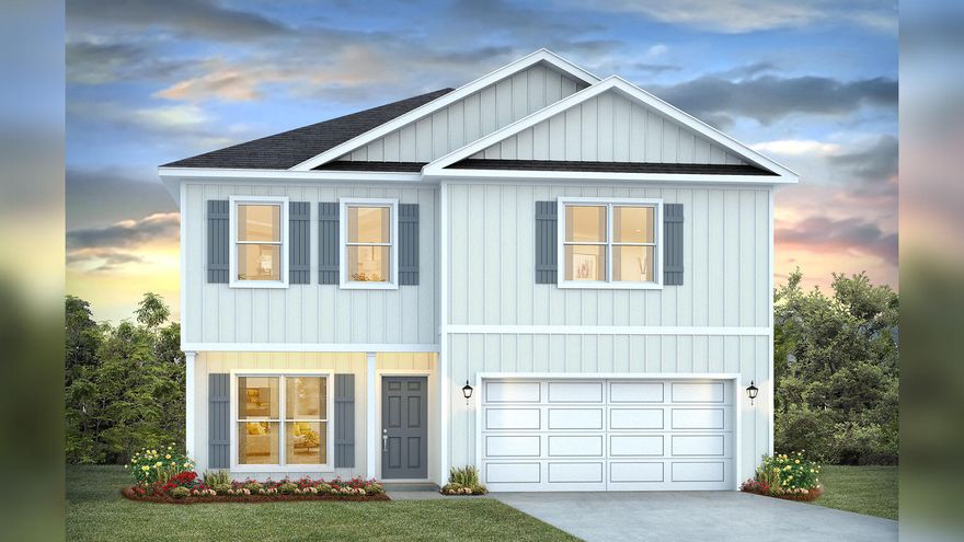 Welcome to 46 Ann Magnolia Lane, at Magnolia Lane in Santa Rosa Beach, Florida. This pre-construction homesite offers the opportunity to secure new construction prior to groundbreaking. This property will be developed with the Princeton floorplan and built to current design standards and specifications. Buyers may have the ability to personalize select finishes depending on the stage of construction. Estimated completion timelines and build details available upon request.

This 4-bedroom, 2.5-bath Princeton plan offers a covered front porch and a welcoming entry that leads to a versatile front flex space--ideal for a home office, formal dining, or a quiet sitting room.  This home will have durable EVP flooring throughout and the bright open-concept living and dining area is designed for everyday comfort and easy entertainment. The kitchen combines style and function with quartz countertops, a convenient corner pantry, and a full appliance package including stove, microwave, and dishwasher. Matte black fixtures in the kitchen and bathrooms add a touch of modern influence.

All bedrooms are located on the second level as well as the laundry room for added convenience. The primary suite has an ensuite bathroom with a soaking tub and separate tile shower with frameless glass enclosure. A spacious walk-in closet is also connected to the primary bathroom. Two of the guest bedrooms include walk-in closets for generous storage.