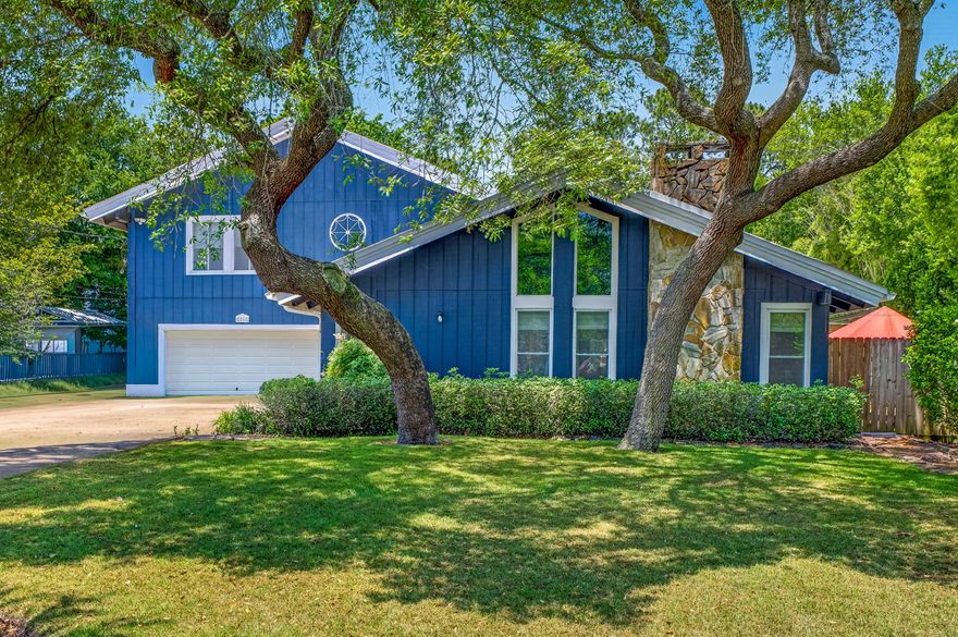 This timeless Craftsman-style home is a rare opportunity to own a property that seldom hits the market.
Situated on a generous half-acre lot (slightly under) in the highly desirable neighborhood of Kenwood.  
Featuring two stories with vaulted ceilings, natural wood beams, crown molding, and oversized windows allowing natural light in for a fresh, open feel.

Completely updated, New Roof 2021,
HVAC 2021, HWH 2021, Pool liner 2025, 50amp RV hookup, Irrigation system with Wi-Fi timer and private well, double gate with additional parking pad.

Upon entering, there are expansive windows with motorized blinds, cozy seating areas, and an inviting dining area. The centerpiece of the living room features a floor-to-ceiling flagstone fireplace framed by a custom mantle, travertine tile in the entryway, and a tile floor that flows throughout.
Stylishly updated kitchen highlights quartz countertops, a breakfast bar and island, modern ceiling tiles, stainless-steel appliances, and a convenient pantry.
Spacious main-level bedroom suite decorated with ship lap walls, indoor-outdoor access to Florida room, and an adjoining custom spa-like bathroom, complemented by a his-and-her quartz double vanity, oversized closets, cultured marble shower with dual showerheads, and bath heat feature. A separate bonus room provides extra space for everyday living. 
Additional first-floor living space includes an enclosed, heated, and cooled Florida room overlooking the spacious resort-style backyard. The upstairs stairway provides access to a loft-style landing area connecting two oversized bedrooms with vaulted ceilings, large closets, and an additional bonus room with endless possibilities for work, play, or relaxation. The upstairs full bathroom has a tiled shower-tub combo, a new vanity, and a Bluetooth fixture. This home includes a spacious upstairs walk-in attic, accessible from the loft.
Step outside to a one-of-a-kind Resort-inspired backyard oasis with multiple entertainment zones, mature trees, zoysia grass, pristine landscape, and backyard paver hardscape, enhanced by an additional pergola with evening lighting. Relax by the stunning 16x32 in-ground (8ft deep) saltwater swimming pool (not heated), featuring a new pool liner, salt cell, new motor, sand filter, and robotic cleaner. Sit by the fire pit, watch TV, or entertain under the stars in an illuminated 20x20 custom Gazebo. 
A 12x24 shed equipped with electric and a large roll-up entry door, and a plastic yard shed provides extra workspace or storage.
Crafted for the ultimate backyard lifestyle and outdoor entertaining aficionados, the custom-built, band-inspired Pool Bar features a 15x13 covered deck, perfect for entertaining guests. Inside, you can cool off with air conditioning, play darts, and have a cold drink from the bar, with a convenient free-standing ice maker and refrigerator.