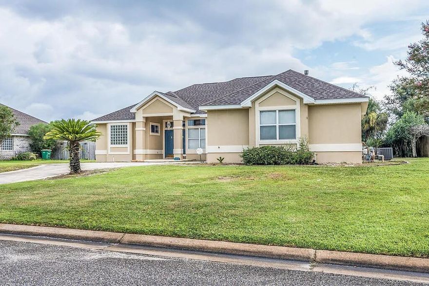 Welcome to La Fontaine, Navarre's elite waterfront community. This 3-bedroom, 2-bath home offers deeded water access, timeless architecture, and an exceptional coastal lifestyle. Renovated since 2018, it features formal living and dining, 10-foot ceilings, quartz countertops, a gas fireplace, and two inviting living areas--one opening to the pool and one just off the kitchen. Outdoors, enjoy a covered lanai, screened gunite pool and hot tub, paver courtyard, and tropical landscaping. Recent updates include a 2023 roof, 2026 HVAC, generator, storm panels, and Rhino Shield exterior coating. Minutes from Navarre Beach--ranked No. 2 in Condé Nast Traveler's 2025 Readers' Choice Awards--plus shops, dining, and Gulf Islands National Seashore. Schedule your private tour today!