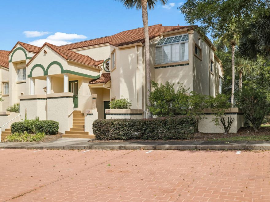 Set along the lush fairways of the Baytowne Golf Course within Sandestin Golf & Beach Resort, this turnkey, ground-floor condo in Tivoli offers effortless coastal living with serene golf course views and a rare, highly sought-after amenity: dedicated golf cart parking with a private charging station. This two-bedroom, two-bath residence with a bonus bunk room provides flexible sleeping accommodations, ideal as a primary residence, second home, or vacation rental. Natural light fills the open living area through new sliding glass doors, where beach-inspired furnishings complement the peaceful fairway backdrop. The updated kitchen features quartz countertops, a ripple subway tile backsplash, glass-front cabinetry, and a bright breakfast nook framed by floor-to-ceiling windows. Outdoor living is equally inviting, with a private courtyard perfect for morning coffee and a screened porch overlooking manicured greens and lush landscaping. The primary suite includes new furnishings and an updated bathroom with an oversized glass-enclosed shower, while the guest bedroom and custom bunk room comfortably accommodate family and guests. Additional upgrades include updated lighting, a new hot water heater, and a whole-house dehumidifier, ensuring year-round comfort and low-maintenance ownership. This move-in-ready villa also offers access to Tivoli's community pool and the full Sandestin lifestyle, including four championship golf courses, tennis, a marina, miles of walking and biking trails, and the shopping, dining, and entertainment of The Village of Baytowne Wharf. Whether you're seeking a low-maintenance condo in Sandestin, a rental-ready investment, or a relaxed Florida golf course retreat, this Tivoli residence stands out with its turnkey condition, golf cart convenience, and resort-wide accessibilitydelivering the best of Sandestin living with ease and style.