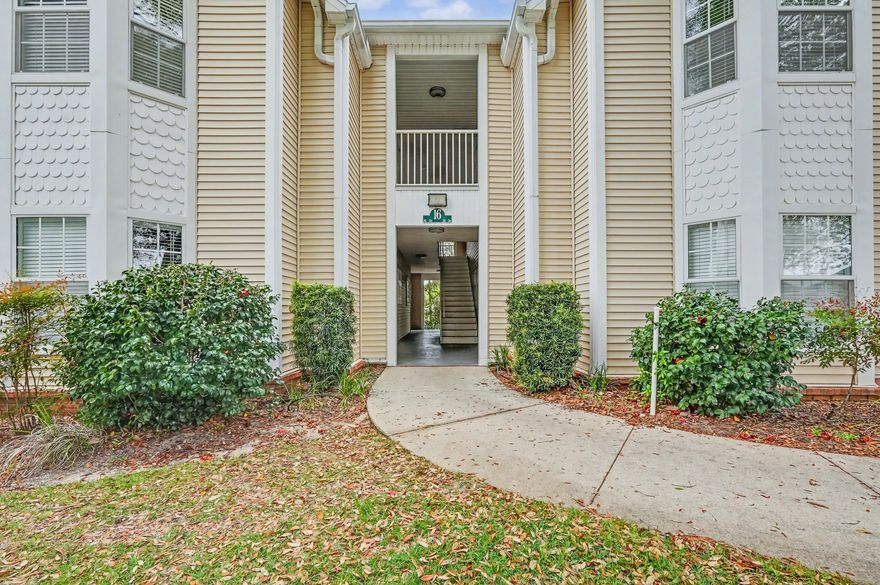 The Oaks of Niceville is the location you're looking for.  This second-floor unit offers easy living in a prime location near shopping, dining, top schools, and Eglin AFB. Tucked along the outer edge of the complex and surrounded by mature trees, it feels more like a private retreat than typical condo living. Inside, enjoy tile throughout, new appliances, updated fixtures, hardware, and paint for a fresh, move-in ready feel. Quiet, park-like setting with pool and gazebo. VA eligible--no short-term rentals. Privacy, convenience, and value--don't miss it!  Vacant, easy show.