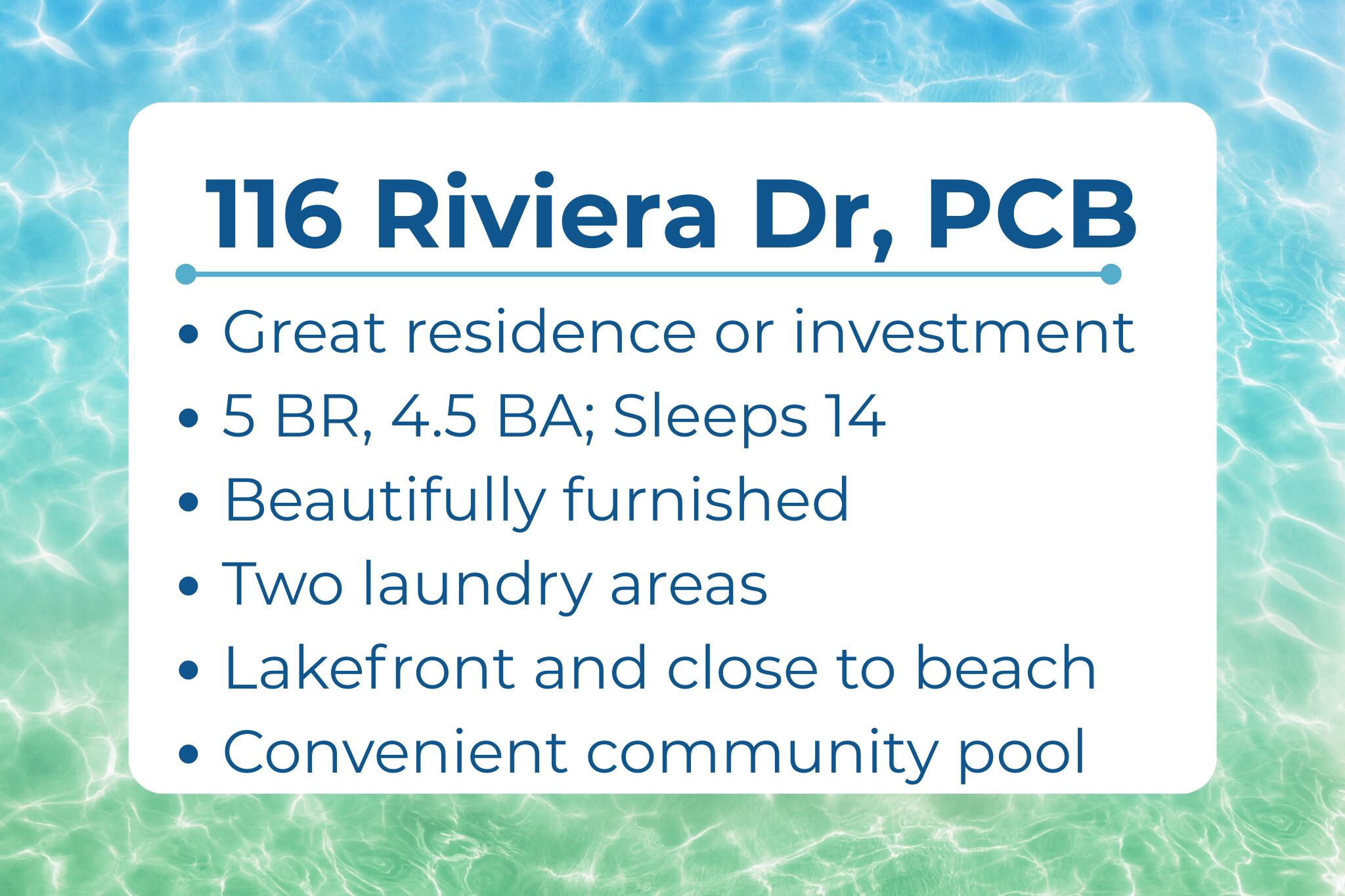 RIVIERA BEACH - Residential
