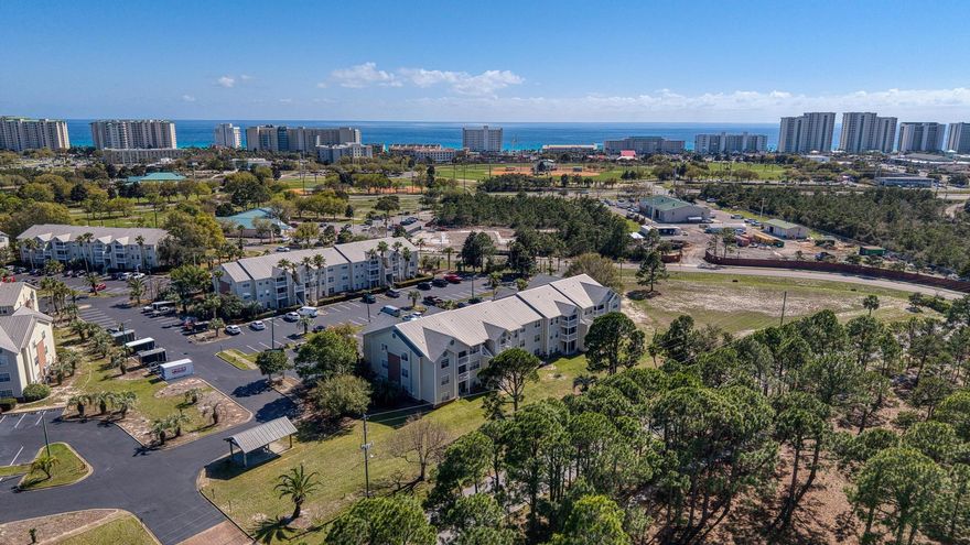 Beautifully positioned in the highly desirable Indian Lake community in Destin, this 3-bedroom, 2-bathroom condo offers 1,147 square feet of comfortable coastal living. Enjoy stunning views and an unbeatable location just minutes from Destin's world-famous white sand beaches, shopping, dining, and entertainment.

Inside, the home features tile flooring throughout and a light, airy color palette that enhances the open feel. The living, kitchen, and dining areas flow seamlessly together, creating an inviting space perfect for both relaxing and entertaining. The thoughtfully designed split-bedroom layout provides privacy and functionality for residents and guests alike.

Indian Lake residents enjoy access to fantastic community amenities, including a sparkling pool, fitness center and more.