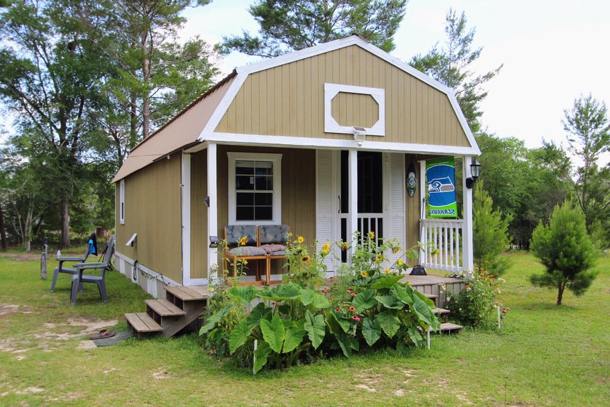 Escape to the country atmosphere of DeFuniak Springs with this unique property at 28 Meteyard Lane! Perfect for those looking for a quieter lifestyle, this property offers a charming small vegetable farm already in place, giving you the opportunity to enjoy gardening, homesteading, or simply fresh produce right from your own backyard.
The property also includes a cozy 1-bedroom, 1-bath living space, ideal for a primary residence, guest quarters, or weekend retreat. Two storage sheds are included, providing plenty of room for tools, equipment, hobbies, or additional storage needs.
Enjoy the open space, privacy, and relaxed country setting while still being within reach of town conveniences. Please note: the camper and camper cover/cap shown in photos are not included with the sale. Other items are negotiable. 
If you've been searching for country charm with room to grow and enjoy the outdoors, this property is a must-see!