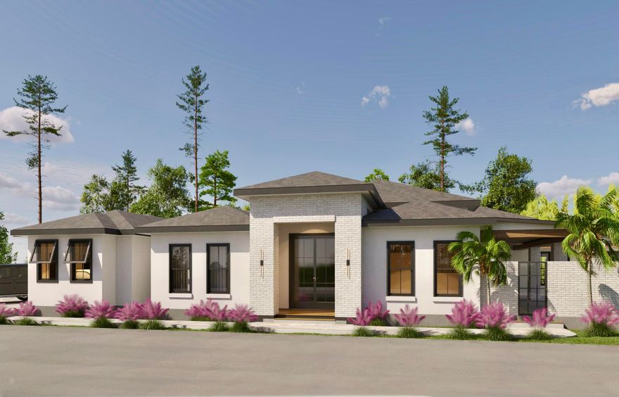Welcome to 3563 Preserve Drive. This exquisite custom one-of-a-kind build behind the coveted gates of Burnt Pines. This is a single-story estate spanning over  118 ft wide, and 6,500 sq ft, with 4,506 sq ft of heated and cooled space. Embrace gorgeous sunrises over the nature preserve out back, and watch the sunset in the front while relaxing in the courtyard pool. This home features a master wing which is the entire right side of the home, and a generous office. The Home is elegantly dressed with high end white oak wood trim throughout , and equipped with Wolf/ Sub Zero appliances. Home to be complete by mid May.