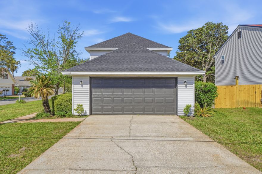 2026 Roof • 2026 AC • 2026 Water Heater • 2026 Stainless-Steel Appliances • New Kitchen • New Floors • New Fans & Lights • Hurricane Shutters

100% move-in ready with all major systems replaced in 2026. This 3BR / 2.5BA / 1,700 SF two-story home sits at the end of a quiet cul-de-sac just minutes from Hurlburt Field. Features include a newer kitchen with updated cabinets and new stainless steel appliances, new flooring throughout, updated lighting and fans. Hurricane shutters and all new mechanicals provide long-term peace of mind. Excellent layout with all bedrooms upstairs and living areas down. Private setting with convenient access to base, shopping, and schools. A rare find at this price point with all big-ticket items already done.