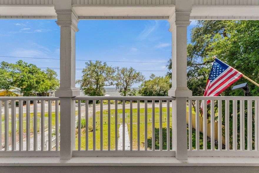 Paradise Found with stunning views of Choctawhatchee Bay and beyond! This home has a Niceville address and is located in Choctaw Beach it is NOT in Freeport! Perfect location just 2-3 miles from Bluewater Bay and the Mid-Bay Bridge, putting you in Destin in 15 minutes. Close to Eglin AFB, other bases, shopping, dining and EVERYTHING the Emerald Coast has to offer! Meticulously maintained with over $250K in 2020 updates, this home blends timeless character with modern luxury. High ceilings, triple-crown molding, custom trim, and a cozy fireplace elevate the interior. The updated kitchen features quartz countertops, soft-close cabinetry, custom tilework, and upgraded lighting. All bathrooms are fully remodeled with high-end finishes. Sunlight fills the home, and nearly every room offers sweeping bay views. Enjoy multiple outdoor living spaces perfect for relaxing or entertaining. A gated paver entry leads to the charming wrap-around front porch, offering the ideal spot to unwind and take in the scenery. This home also has Hurricane shutters, 2020 Roof, 2020 HVAC (2 Units) Controlled access gate to enter the property.  The detached 2 car garage has lots of storage and space. There is also a separate smaller metal shed on the back of the lot. Plenty of room for a pool and whatever your heart desires! All that is missing is YOU! Enjoy multiple outdoor living spaces perfect for relaxing or entertaining. A gated paver entry leads to the charming wrap-around front porch, offering the ideal spot to unwind and take in the scenery. This home also has Hurricane shutters, 2020 Roof, 2020 HVAC (2 Units) Controlled access gate to enter the property. Septic was pumped in 2020. The detached 2 car garage has lots of storage and space. There is also a separate smaller metal shed on the back of the lot.