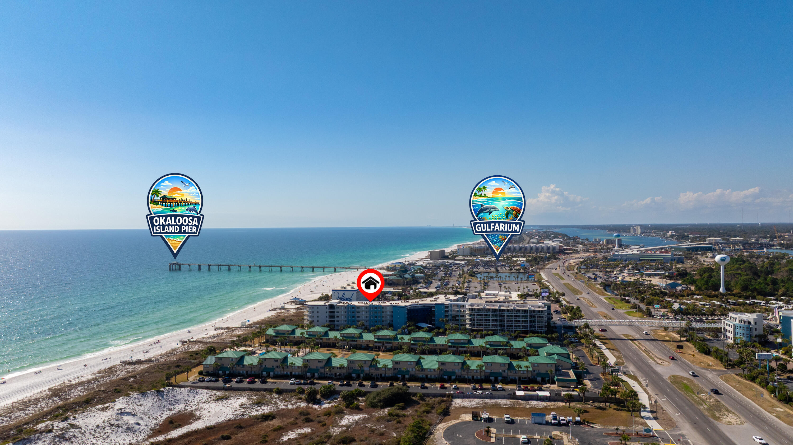 DESTIN WEST BEACH & BAY RESORT UNIT 205 - Residential