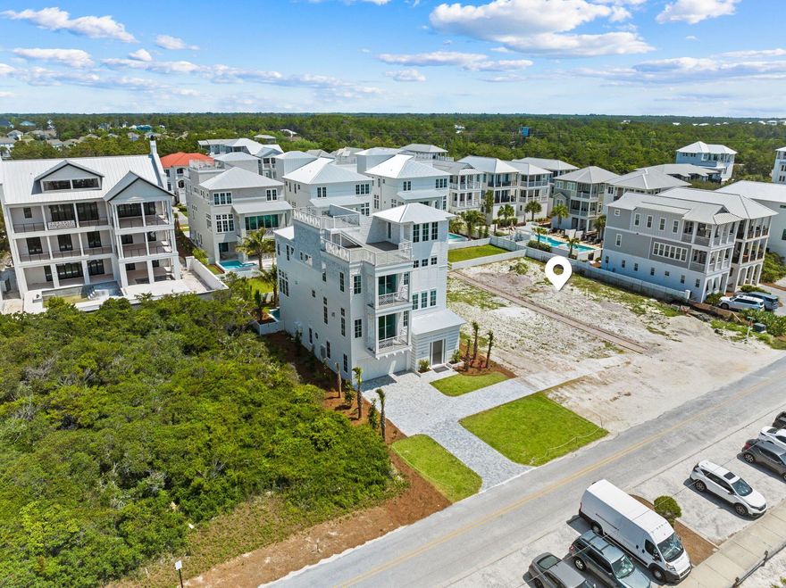 A rare opportunity to build your dream coastal retreat steps from the Gulf. Situated in Shoreline Estates at Inlet Beach, this lot offers stunning Gulf views and sits directly across from the sugar-white sands and emerald waters that define 30A living. Surrounded by newly constructed luxury homes, the neighborhood sets a striking precedent for what can be built here. A multi-story design would capture sweeping Gulf views from every level. 

Inlet Beach remains one of the most sought after beach communities affording residents with a quaint coastal town flair while remaining geographically poised minutes from the iconic town center of Rosemary Beach in addition to all of the world class dining and entertainment venues 30A has to offer.