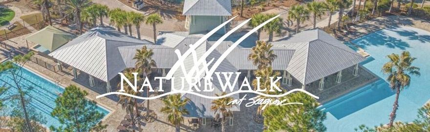Your NatureWalk Nest Awaits! Experience refined coastal luxury & the pinnacle of coastal elegance in this impeccably curated, move-in-ready retreat, perfectly suited as a private sanctuary or premier investment property. Ideally positioned on a desired lot with easy access to pickleball and amenities within the highly sought-after community of NatureWalk Seagrove, this exceptional residence offers effortless access to the world-renowned beaches of 30A, including Seagrove, Seaside, WaterColor & Grayton Beach along with upscale dining, boutique shopping & vibrant entertainment. Step into your own private resort-style oasis, where a heated saltwater pool, expansive lounging areas, a cozy firepit, outdoor shower, & an inviting screened porch create unparalleled outdoor living experiences. Thoughtfully designed for health, relaxation & recreation the grounds also feature a climate-controlled lockout and a dedicated space for leisure activities. The tranquil backyard showcases serene water views and native landscaping, all bordered by the protected beauty of Point Washington State Forest, offering rare privacy and a true connection to nature. This home lives large & reflects a commitment to both sophistication & wellness, with no carpet & premium engineered wood & tile flooring throughout. The expanded & upgraded chef's kitchen is a statement of style & function, featuring stainless steel appliances, professional 33' refrigerator & freezer units, newly upgraded custom cabinetry, gas cooking, abundant & expansive storage, exquisite finishes, and a warm, inviting hearth. Professionally designed and appointed, the home offers impressive gathering spaces, bespoke finishes, & a grand dining area ideal for entertaining. Guests enjoy a private retreat with scenic views & private outdoor balconies. Additional features include a one-car garage with custom storage and a private driveway with an extraordinary capacity for up to five vehicles--an exceptional luxury in Seagrove! Meticulously maintained and beautifully appointed, this residence delivers a seamless blend of comfort, privacy, and elevated, healthy, coastal living. Private tours are available for this exceptional offering.