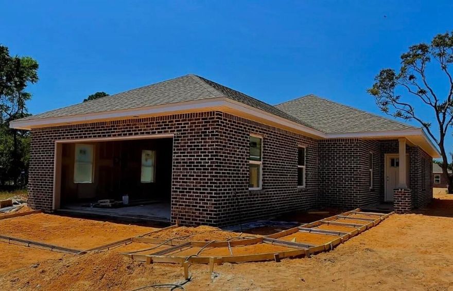 3BR/2BA New Construction - Now Underway in the Villa Tasso subdivision in Niceville! 

Note: Finished photos are of a previous build, home is currently under construction

Don't miss this brand-new 3BR/2BA home located in Niceville within the Villa Tasso subdivision. Be among the first to own on a block of 8 new homes to be built!

Home Features Include:
- 2 car garage
- Split bedroom floor plan
- White shaker cabinets
- Granite countertops
- Walk-in pantry & built-in custom shelving
- Luxury vinyl plank flooring 
- Tile in bathrooms
- Beautiful tile surround in master bath
- Full kitchen appliance package
- Full cased windows 
- Automatic sprinkler system on well water

Call today to schedule your showing!

Buyer to verify all dimensions, information, and details.