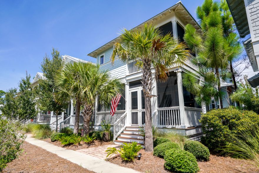 Exquisite Pond-Front Luxury in NatureWalk | 2 Primary Suites | Golf Cart Included | Minutes to 30A Beaches

Discover a rare offering within the coveted NatureWalk at Seagrove community, gracefully positioned on a premier homesite overlooking the shimmering waters of Sunset Pond. Framed by serene natural beauty and designed for effortless coastal living, this exceptional residence features an expanded floor plan with two luxurious primary suites, one on each level, creating the ideal balance of privacy, comfort, and sophistication.
Wake each morning to tranquil pond views and the gentle sounds of nature, then spend your days exploring the community's scenic boardwalks, winding trails, and preserved green spaces. Perfectly situated just moments from the sugar-white sands and emerald waters of Scenic Highway 30A, NatureWalk offers an unparalleled lifestyle where relaxation and recreation exist in harmony.
Residents enjoy exclusive access to The Gathering Place, a resort-inspired amenity center featuring a zero-entry pool, heated lap pool, hot tub, fire pit, grilling area, and pickleball courts. Whether entertaining guests or enjoying a quiet sunset evening, every detail has been thoughtfully curated to enhance the coastal experience. Inside, refined upgrades elevate the home's appeal, including a gas fireplace, elegant, coffered ceilings, stand-alone ice maker, expanded custom closet shelving in the upstairs primary suite and laundry room, a lockout owner's closet in the downstairs primary suite, custom garage storage shelving and high-speed 1 Gig internet provided through the HOA. Recent enhancements include new HVAC controller units, complete exterior painting in 2025, a freshly epoxied garage floor, and an expanded paver patio designed for the perfect BBQ station. 
Ideal as a primary residence, luxury vacation retreat, or investment opportunity, this home offers exceptional versatility in one of 30A's most desirable communities. Rental projections are available and as an added convenience, the seller is including a 4-passenger golf cart with the sale, providing effortless access to the beaches, dining, boutiques, and coastal attractions that define the 30A lifestyle.
Experience the beauty, exclusivity, and timeless appeal of this extraordinary pond-front residence in NatureWalk at Seagrove.