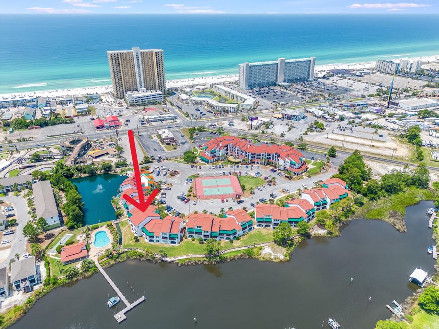 Investor Alert - Turnkey Airbnb with Immediate Cash Flow

Exceptional opportunity in Panama City Beach--legal short-term rental with a 6.4% cap rate and projected income of $51,768. Sold fully furnished with future bookings in place. 

This 2-story condo located in the gated Villas of St. Thomas Square offers 3BR/3BA, just 2 blocks to the beach with water views overlooking St. Andrews Bay.

Features include private balcony, modern kitchen with washer/dryer, smart thermostat, smart TVs, fresh paint, and updated fixtures. Community amenities: pool, tennis, clubhouse, sauna, BBQ. Low HOA + unincorporated Bay County = favorable STR taxes.

Seller offering 3 months of complimentary management.  Largest + best decor + best situated unit in complex! Walkable to beaches, dining, and entertainment.
