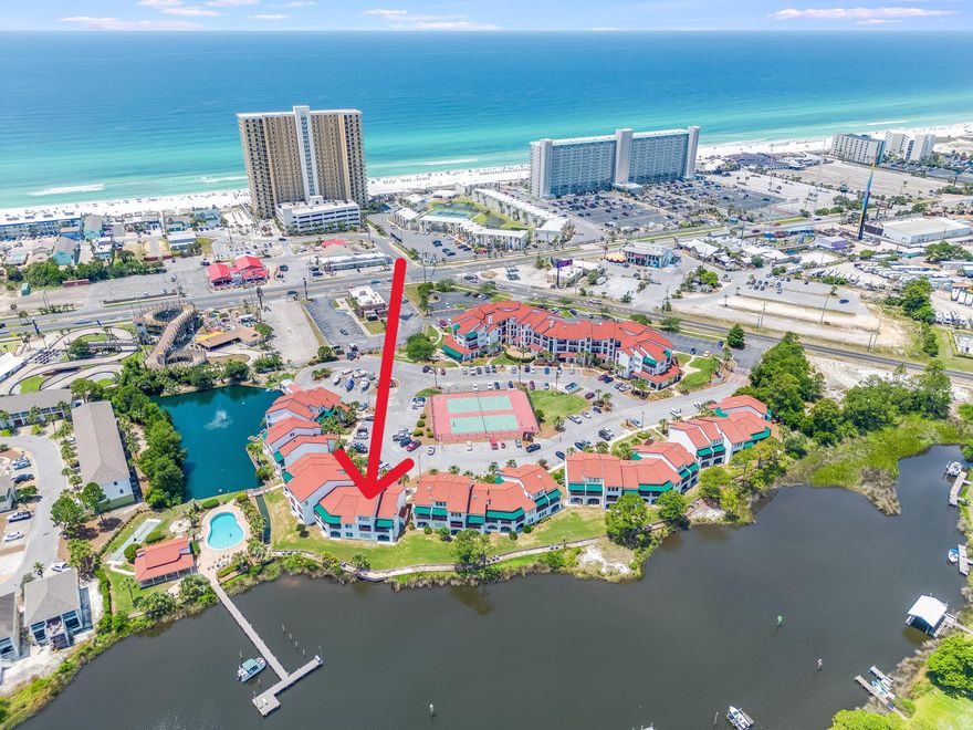 Investor Alert - Turnkey Airbnb with Immediate Cash Flow

Exceptional opportunity in Panama City Beach--legal short-term rental with a 6.4% cap rate and projected income of $51,768. Sold fully furnished with future bookings in place. 

This 2-story condo located in the gated Villas of St. Thomas Square offers 3BR/3BA, just 2 blocks to the beach with water views overlooking St. Andrews Bay.

Features include private balcony, modern kitchen with washer/dryer, smart thermostat, smart TVs, fresh paint, and updated fixtures. Community amenities: pool, tennis, clubhouse, sauna, BBQ. Low HOA + unincorporated Bay County = favorable STR taxes.

Seller offering 3 months of complimentary management.  Largest + best decor + best situated unit in complex! Walkable to beaches, dining, and entertainment.