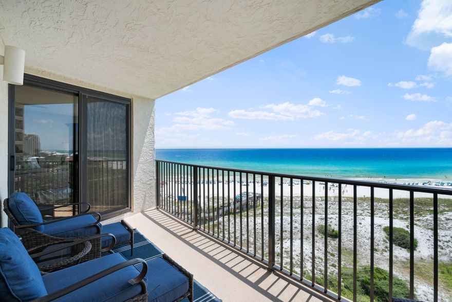 Million-dollar views in this Gulf-front, gated condo at Beachside One in Sandestin Resort! This building just underwent a total exterior renovation. Enjoy less-crowded beaches with security, a newly renovated beachfront pool. Rental Revenue on this lovely condo is projected to average $68k! This 2BR/2BA condo features a spacious layout and a master suite with panoramic Gulf views. Amenities include pool, hot tub, tanning deck, volleyball, basketball, pickleball, and a putting course. Perfect as a vacation home, full-time residence, or rental investment. Don't miss this rare opportunity for luxury beachfront living in Miramar Beach!