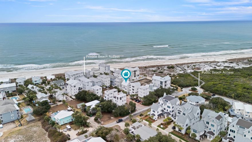 Welcome to 26 Blue Coast Court, a fully remodeled coastal retreat offering 4 bedrooms, 4.5 bathrooms, and 2,088 square feet of beautifully curated living space. Ideally located across the street from the community pool and just a very short walk to the beach, this home also enjoys private beach access and is moments from the dining and shopping of Rosemary Beach and 30Avenue, perfectly capturing the essence of refined 30A living.
Thoughtfully redesigned from top to bottom, the interiors feature elevated finishes, an open-concept layout, and abundant natural light throughout. The living room showcases Gulf views that create a stunning backdrop for everyday living and effortless entertaining. The primary suite serves as a true sanctuary, complete with tranquil Gulf views and a luxurious ensuite bath designed for relaxation. Featuring high-end finishes, a spacious walk-in shower, and refined coastal details enhances the home's elevated feel. Three additional guest suites, each with its own private en suite bath, provide exceptional comfort and privacy for family and visitors alike, making the home as functional as it is beautiful.

Whether you're searching for a primary residence, second home, or investment opportunity, 26 Blue Coast Court delivers exceptional comfort, style, and location in one of the most desirable areas along 30A.

Information contained within this listing such as lot dimensions, is deemed to be accurate but is not guaranteed. Buyer to verify.