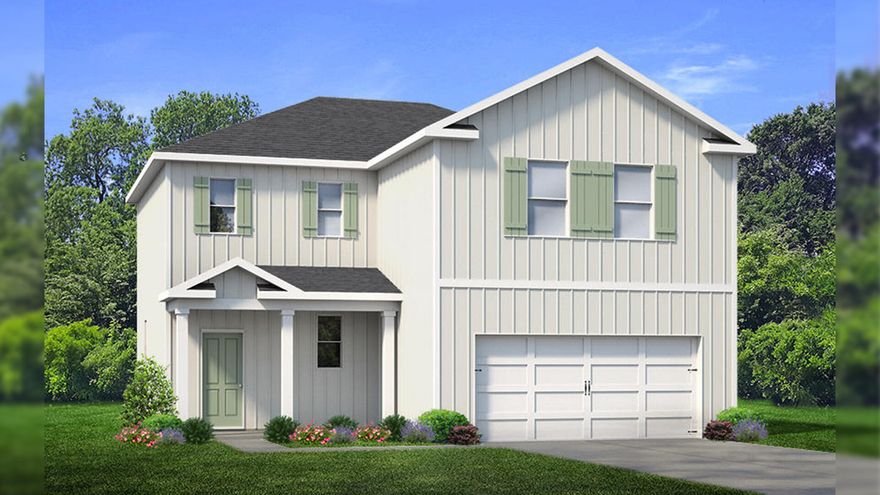 Welcome to 36 Ann Magnolia Lane at Magnolia Lane in Santa Rosa Beach, Florida. This pre-construction homesite offers the opportunity to secure new construction prior to groundbreaking. This property will be developed with the Callahan floorplan and built to current design standards and specifications. Buyers may have the ability to personalize select finishes depending on the stage of construction. Estimated completion timelines and build details available upon request. This 4-bedroom, 2.5-bath plan welcomes you with a covered front porch and a bright entry that sets a polished tone from the start. Off the front foyer is a powder room next to the stairs and a coat closet. Continuing into the home you find a large open concept living and dining area and open kitchen.  The kitchen has a corner pantry and an adjacent storage closet that is located under the stairs. Interior features of this home will include EVP flooring throughout, quartz countertops, an appliance package with a stove, microwave, and dishwasher. Matte black fixtures offer a sleek finish to the kitchen and bathrooms. The second level has a split bedroom layout, complemented by a dedicated second-floor laundry room to simplify daily life. The primary suite offers a true retreat, with an ensuite bath showcasing a soaking tub and a separate tile shower with frameless glass enclosure. Secondary bedrooms include walk-in closets, providing generous storage and flexibility for guests or hobbies.
