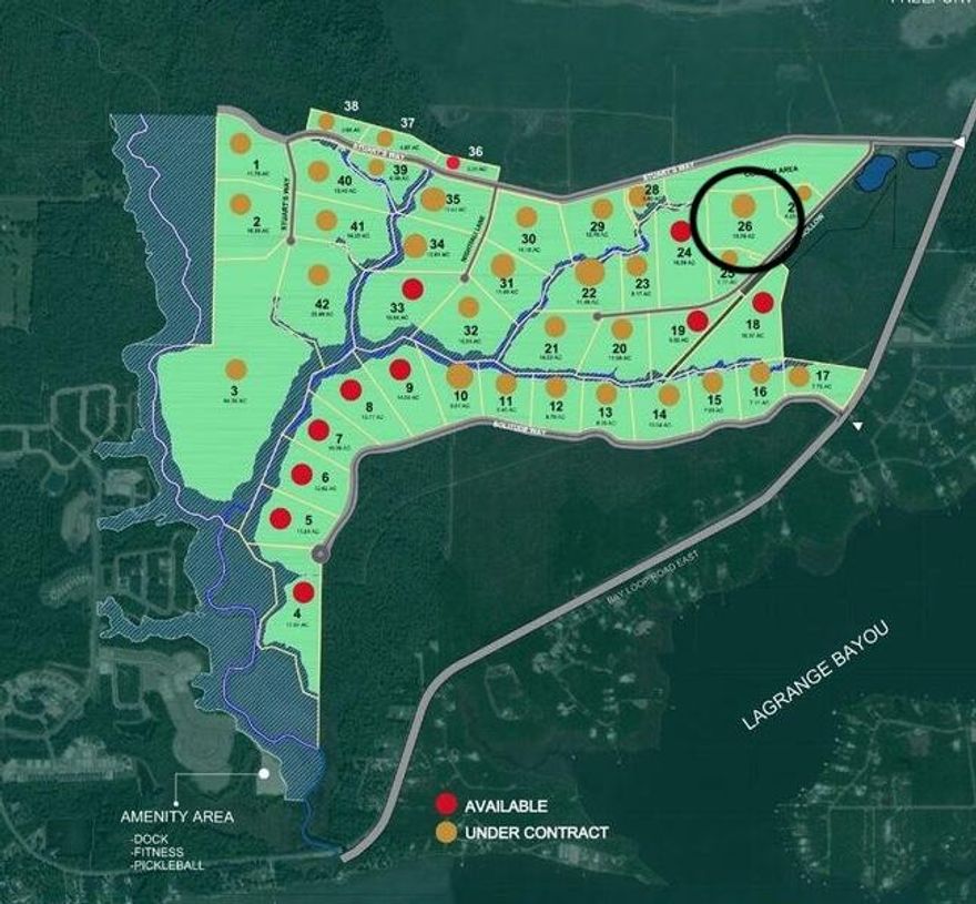 Rare opportunity to own 13.78 acres in The Reserve at Hammock Bay. This expansive homesite offers privacy, natural beauty, and endless potential while still being part of the award-winning Hammock Bay master-planned community. The property provides ample space for a custom estate, outdoor living areas, and room to enjoy the peaceful surroundings that make The Reserve so special. Residents enjoy access to Hammock Bay's exceptional amenities, including resort-style pools, a fitness center, walking and biking trails, sports courts, parks, and the community clubhouse. Conveniently located just minutes from shopping, dining, and the beaches of the Emerald Coast, this property offers the perfect balance of seclusion and convenience. Build your dream home and enjoy the unmatched lifestyle that The Reserve at Hammock Bay has to offer.