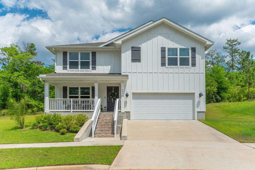 SELLER WILL CONTRIBUTE UP TO $10,000 TOWARD BUYER'S CLOSING COSTS!!! Move-in ready and built in 2024, this beautifully finished home offers the added advantage of an assumable FHA loan at 4.5%--a rare opportunity in today's market. The home has been meticulously maintained with exceptional attention to detail and is beautifully presented throughout, reflecting true pride of ownership at every turn. Inside, the spacious floor plan is designed for both comfortable everyday living and effortless entertaining. Boasting 5 bedrooms and 3 full bathrooms, this home has the space you've been looking for... Outside, a striking brick staircase welcomes guests and enhances the home's elegant curb appeal.  Set on a generous cul-de-sac lot, the property also boasts an expansive backyard--perfect for enjoying the outdoors year-round. A refrigerator, stackable washer and dryer, along with select window treatments and décor may be negotiable with an acceptable offer. Don't miss your chance to own this exceptional home--schedule your private showing today.
