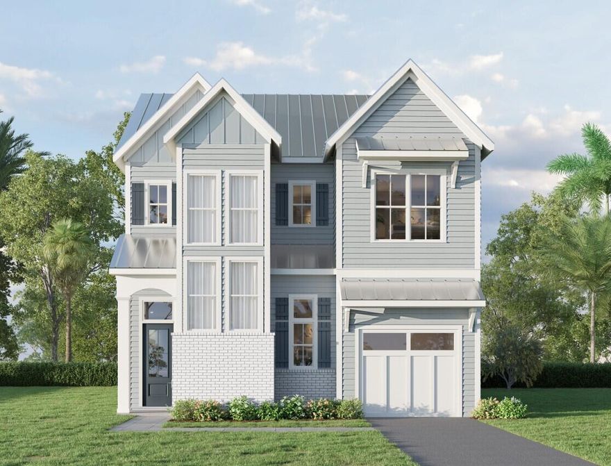 Opening Special - Free Gunite pool with first home purchased (approximately 10 x 16).   Location, Location, Location!  Short distance to the beautiful Emerald Coast (Ed Walline Regional Beach Access).  This beautiful 2 story FL cottage boasts 5 bedrooms and 4.5 baths with an option to add a 6th bedroom with 5th full bath.  Two Bunk Bedrooms line the upstairs hallway.  The main level will have 12 ft ceilings/second floor 10 ft.  Main Bedroom on the main level.  Stainless Steel GE appliances. Large open concept living in the main areas with LVP throughout. The Owner's Suite has a spacious walk-in closet, generous zero entry shower and double vanities.  All bathrooms have Tiled baths to the ceiling.