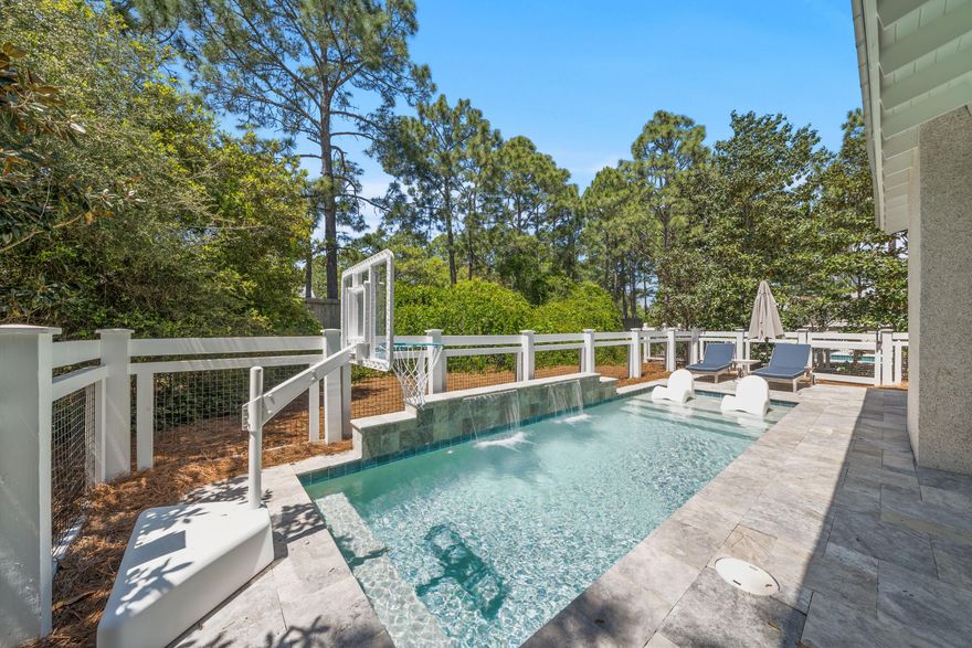 Set within WaterColor's Crossings District, this one-owner Romair-built residence is one of the builder's most sought-after floor plans enhanced with a private pool and the kind of indoor-outdoor living that defines life along 30A. Very rarely rented and beautifully maintained, the home spans approximately 2,888 square feet with four bedrooms, a dedicated bunk room, four full baths and a powder bath, offering a layout that feels equally suited to full-time living, a second-home escape or a strong luxury investment.

The interiors are designed for both ease and style, with generous gathering spaces, a full-size laundry room with sink and a well-appointed kitchen anchored by Sub-Zero and Wolf appliances. A wet bar with wine fridge adds another layer of convenience for entertaining, while the versatility of the floor plan allows owners and guests to spread out comfortably.

Outside, the home truly comes into its own. A private pool with sun shelf sets the tone for long afternoons at home, while four covered patios and porches create a series of inviting spaces for quiet mornings, casual dinners and game-day gatherings. The screened side porch with TV is made for coffee and SEC football, and the expanded rear porch with outdoor fireplace extends the living experience well beyond the interior walls.

Ownership also opens the door to WaterColor's celebrated amenity package, including the recently remodeled Beach Club, Camp WaterColor, Dragonfly Pool, Frog Pool and neighborhood pools throughout the community. WaterColor also borders Western Lake, where owners can enjoy canoe and paddleboard rentals from the BoatHouse, along with an extensive network of bike paths and nature trails across the 499-acre community. Tennis and pickleball facilities are currently undergoing a full renovation, and the seasonal tram system offers convenient transportation throughout the neighborhood.

Just beyond the gates, owners are moments from acclaimed dining, boutique shopping, scenic bike paths and easy access to Highway 98 for trips to Destin, Panama City Beach and Northwest Florida Beaches International Airport. This is a thoughtfully designed WaterColor home with privacy, flexibility and the sort of porch-and-pool lifestyle buyers ask for again and again