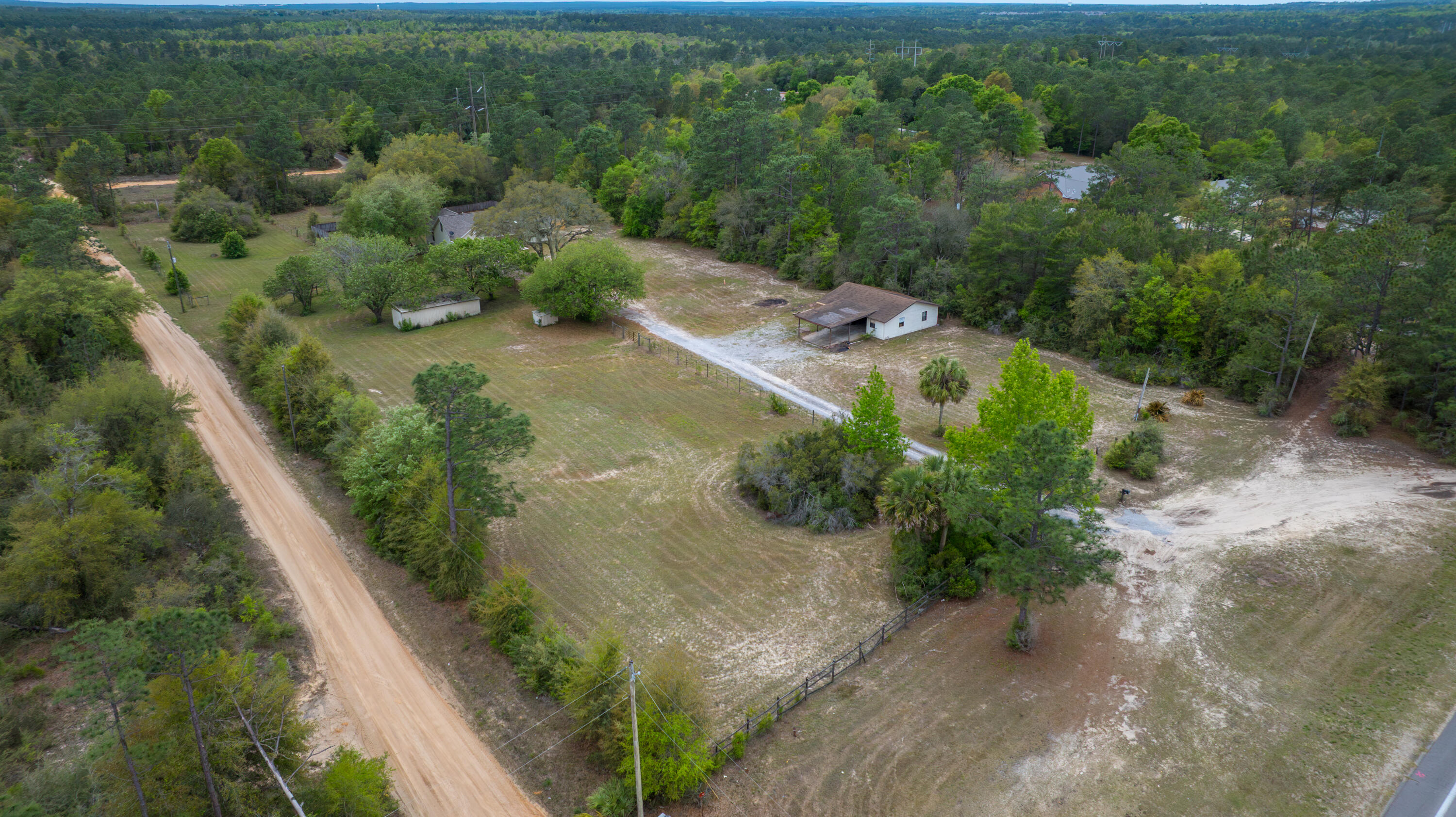 COM SE COR OF W1/2 OF SEC N100 FT W60 FT TO POB W240 - Residential