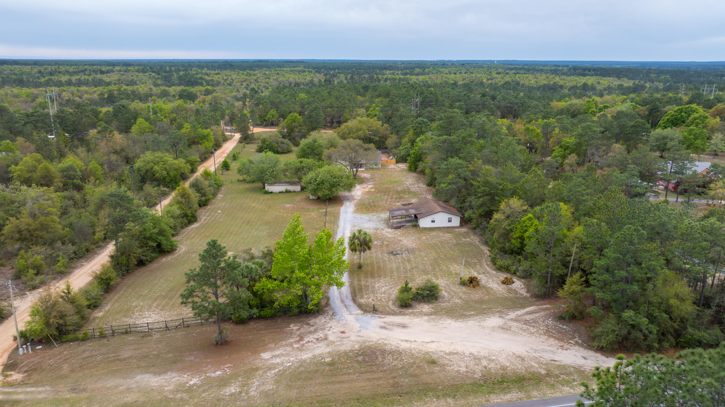 COM SE COR OF W1/2 OF SEC N100 FT W60 FT TO POB W240 - Residential