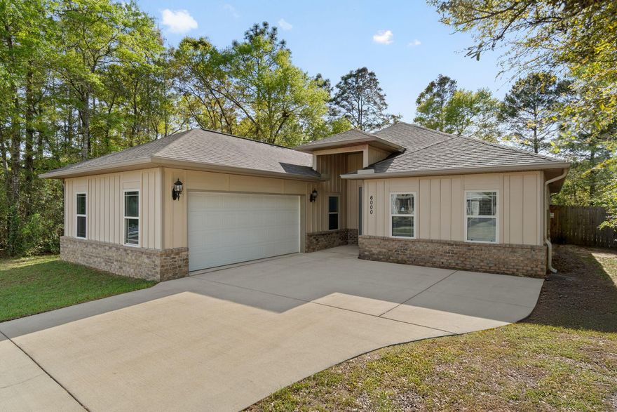 Welcome to this beautifully maintained 4-bedroom, 3-bath home in the desirable Camellia Cove community of Crestview! Built in 2019 and offering over 2,500 square feet of living space, this home blends modern comfort with functional design on a spacious 0.55-acre lot.

Step inside to find an open and inviting floor plan featuring a large great room, formal dining area, and a modern kitchen with ample cabinetry, pantry storage, and plenty of natural light. The split-bedroom layout provides privacy, with a generously sized primary suite and well-appointed secondary bedrooms--perfect for families or guests.

Enjoy outdoor living with a sizable yard ideal for entertaining, relaxing, or future customization. Conveniently located near schools, shopping, dining, and major roadways, this home offers both tranquility and accessibility.

Bonus: The seller is offering an assumable VA loan, presenting a rare opportunity for qualified buyers to take advantage of a potentially lower interest rate.

Don't miss your chance to own this move-in ready home with space, style, and added financial benefits--schedule your showing today!