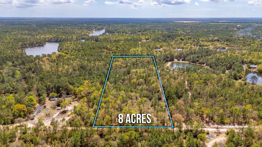 Great location with strong potential. Just 2 miles from Hwy 90, 4 miles to I-10, and 8 miles from Crestview, offering convenient access while still maintaining privacy. Electric Power is available.

The land is partially cleared, with the front acreage already bush hogged. A natural creek runs through the back side of property, 

Originally subdivided into 50 lots, this property presents a unique opportunity for future development. With the addition of paved road access, it could be transformed into a residential development.