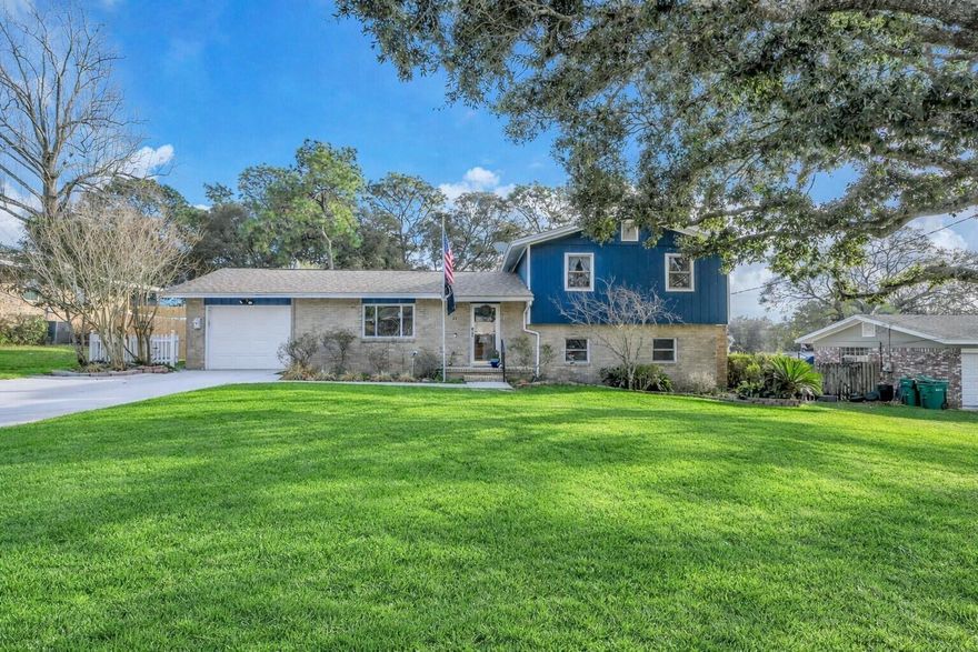 ***BACK ON THE MARKET- BUYERS ORDERS WERE CHANGED** NO FAULT OF SELLER**

Beautiful 3 bedroom, 3 full bath,  pool home located in Poquito Bayou. With a split-level floor plan this home offers plenty of space for everyone.  When entering the house, you will find a formal dining room that could easily serve as a second living area.  Just beyond that space you will find the kitchen equipt granite countertops with a double oven, a  range, an island- the perfect place to do all your meal preparation.  Off the kitchen you will find a flex room.  The flex room and kitchen both overlook the backyard and the pool.  The flex space would make the perfect cabana room! Upstairs, you will find the guest bedroom, the guest bath, and a huge master suite complete with 2 walk in, cedar-lined closets.  
Downstairs offers the perfect cozy retreat -- a comfortable living area centered around a fireplace, ideal for movie nights. The laundry room is conveniently located just off this space. Also downstairs is the third bedroom, a full bath with shower, and two  closets.
The synergy of the property surrounds the backyard with a grilling area, deck, and a huge pool ( liner 2020) and an adorable yard building with shingles that match the home. Even with the large pool there is still plenty of room in the backyard to run, play, garden, or any other favorite outdoor activity.  Home sits on .34 acres!   
Major updates include solar panels which will be paid off at closing and warranty transferred to you;  A new roof (2020), HVAC (2019), and well water for irrigation -- keeping electric bills impressively low. All the big-ticket items have been taken care of. All this home needs is YOU! 
HVAC- 2019
Roof- 2020, solar panels same time
Pool Liner-2020, Aqua Pools
Water Heater- 2020
Garage Door-2023