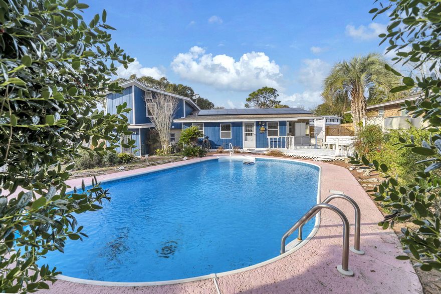 ***BACK ON THE MARKET- BUYERS ORDERS WERE CHANGED** NO FAULT OF SELLER**

Beautiful 3 bedroom, 3 full bath,  pool home located in Poquito Bayou. With a split-level floor plan this home offers plenty of space for everyone.  When entering the house, you will find a formal dining room that could easily serve as a second living area.  Just beyond that space you will find the kitchen equipt granite countertops with a double oven, a  range, an island- the perfect place to do all your meal preparation.  Off the kitchen you will find a flex room.  The flex room and kitchen both overlook the backyard and the pool.  The flex space would make the perfect cabana room! Upstairs, you will find the guest bedroom, the guest bath, and a huge master suite complete with 2 walk in, cedar-lined closets.  
Downstairs offers the perfect cozy retreat -- a comfortable living area centered around a fireplace, ideal for movie nights. The laundry room is conveniently located just off this space. Also downstairs is the third bedroom, a full bath with shower, and two  closets.
The synergy of the property surrounds the backyard with a grilling area, deck, and a huge pool ( liner 2020) and an adorable yard building with shingles that match the home. Even with the large pool there is still plenty of room in the backyard to run, play, garden, or any other favorite outdoor activity.  Home sits on .34 acres!   
Major updates include solar panels which will be paid off at closing and warranty transferred to you;  A new roof (2020), HVAC (2019), and well water for irrigation -- keeping electric bills impressively low. All the big-ticket items have been taken care of. All this home needs is YOU! 
HVAC- 2019
Roof- 2020, solar panels same time
Pool Liner-2020, Aqua Pools
Water Heater- 2020
Garage Door-2023