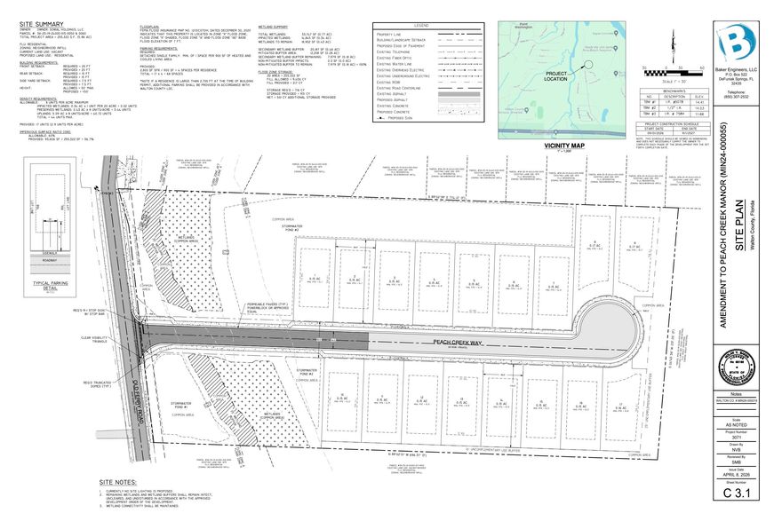 Completely redesigned with additional acreage assembled (5.86 acres total) allowing for larger lots and dramatically reduced horizontal construction costs. 

Reintroducing 'Peach Creek Manor' - a subdivision consisting of 17 single-family homesites 55x115 feet each - strategically located between the built-out neighborhoods of Peach Creek & Holley Grove in the heart of Santa Rosa Beach.

The entirety of Old Ferry Road has been paved and fully improved. All utilities, sewer, & water have been extended past the property making tapping-in straightforward. Development Order will transfer and convey with purchase & approved submission documents are available upon request.