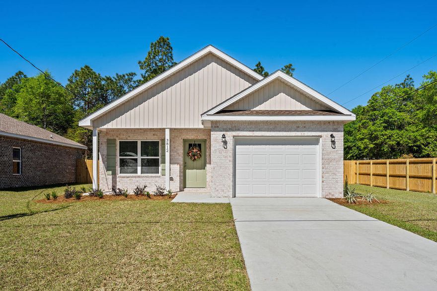 Welcome to the Willow Plan, where quality craftsmanship meets thoughtful design. This beautifully built 3-bedroom, 2-bathroom home by a 3rd generation custom builder offers more than your typical new construction.
Inside, you'll find durable LVP flooring throughout, an open-concept layout, and a spacious kitchen featuring a large island, farmhouse sink, custom lighting, and hand-selected quartz countertops--perfect for both everyday living and entertaining.
Enjoy both front and back porches, ideal for morning coffee or winding down in the evenings. The classic brick exterior highlights true stick-frame construction, while the large, fenced-in backyard provides space to relax, play, or host.
Built by Clary Custom Builders, this home delivers superior quality, lasting value, and the fee