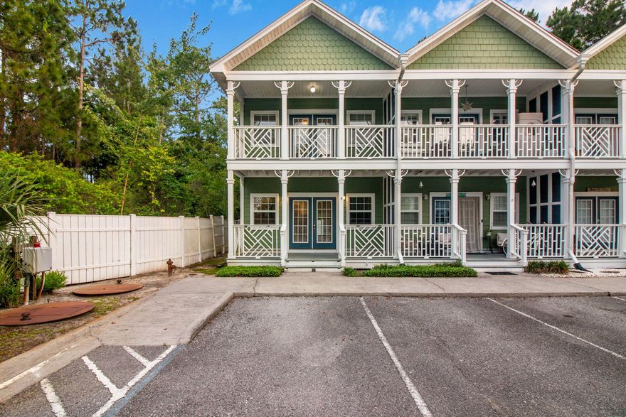 Explore the beautiful beaches of South Walton and 30A when you rent this stunning freshly painted 3BR/3BA end unit townhome in Santa Rosa Beach, Florida. The home comes unfurnished, anxiously awaiting your personal touch. The stellar kitchen has stainless steel appliances and overlooks the living and dining room areas, providing a perfect floor plan for entertaining. The first floor opens to a spacious patio. Above it is a balcony that can be accessed from the second-floor master suite. Throughout your lease, be sure to take advantage of this home's convenient location and community amenities, such as the onsite community pool and quick access to beaches and restaurants at Gulf Place. This townhome rental does come with an installed washer and dryer.

Tenant responsible for all utilities. Property will be held off the market up to 14 days with Property Holding Fee with approved app. Lease prep fee of $75 is due prior to move in. Renters insurance is required. Sorry, this property is not pet friendly.