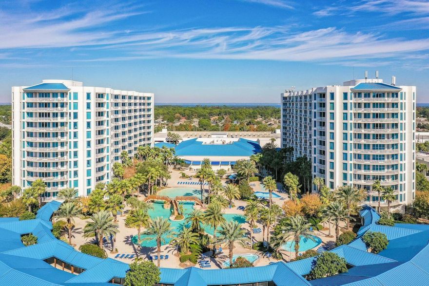 Over 80k in Vacation rentals booked in 2026.  Imagine waking up every morning to sweeping, panoramic views of the Gulf and the dazzling Destin skyline. This 11th-floor gem offers with over 1100 sqft  ,two bedroom two full baths. Turn key. Picture yourself lounging on the spacious balcony, sipping your morning coffee as boats glide across the emerald waters or unwinding with a private sunset.
The thoughtfully designed space is fully furnished and brimming with upscale touches--recessed lighting, stainless steel appliances and serene coastal decor that perfectly complements the beachside vibe. And with all utilities, including electricity, covered by the HOA dues, you can focus on what matters most: living in the moment. Now with the on location Blue Lagoon restaurant and poolside bar. Not to mention dining delivery will pamper your needs. Step outside, and you'll find resort-style amenities that feel like an endless vacation. Dive into the stunning 11,000 sq. ft. lagoon pool, relax in the heated pool. Stay active with tennis, pickleball, basketball, or a workout at the state-of-the-art fitness center. When it's time to kick back, grab a drink at the tiki bar, savor a meal at the onsite restaurant, or grab a coffee to fuel another day of adventure. Seasonal beach shuttles make it effortless to reach the sugar-white sands or explore Destin's vibrant HarborWalk Village for shopping, dining, and entertainment.
With every detail designed to deliver relaxation and luxury, this condo invites you to embrace the best of the beachside lifestyle whether it's your personal sanctuary, a vacation retreat, or a high-performing rental property with 66k in booking YTD. The only thing missing is you.