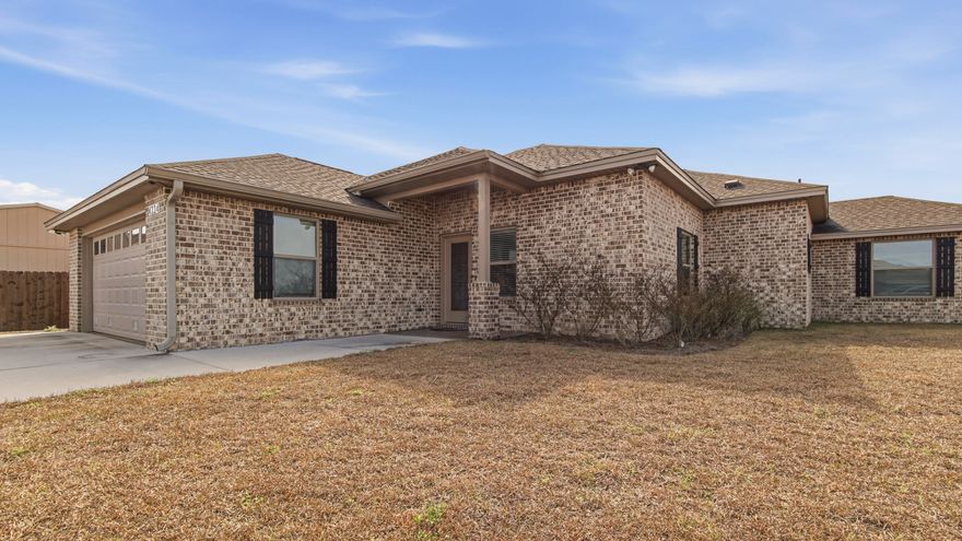 Welcome to 4224 Dairy Farm Road in the welcoming community of Bylsma Manor Estates, conveniently located just off U.S. Highway 231 in Panama City. Built in 2023, this brick home offers 1,848 square feet of beautifully designed living space and has never been lived in -- giving you the rare opportunity to own a truly move-in-ready, like-new home. This 3-bedroom, 2-bath residence features durable vinyl plank flooring throughout and a spacious, open-concept layout ideal for entertaining. The inviting living room showcases a cozy electric fireplace and flows seamlessly into the kitchen and dining area. The kitchen is both stylish and functional with granite countertops, stainless steel appliances, white shaker-style cabinetry, and a breakfast bar perfect for casual meals or gatherings. The washer and dryer convey with the home, adding immediate convenience. The 13' x 15' primary suite offers a vaulted ceiling, generous walk-in closet, and a private en-suite bath complete with a double vanity and beautifully tiled walk-in shower. The second bathroom includes a fiberglass tub/shower combination, ideal for family or guests. As an added bonus, this home features a large 13' x 19' separate family room -- a versatile space perfect for a home office, gym, media room, playroom, or anything you envision. Additional highlights include a 2-car garage and a prime location close to shopping, dining, and schools. Everyday conveniences such as Publix, Starbucks, and numerous restaurants and businesses are just minutes away. Residents of Bylsma Manor Estates enjoy no HOA fees, no flood insurance required, low property taxes and underground utilities -- making this home an exceptional value. Don't miss your chance to own this beautifully crafted home in a convenient and growing area.