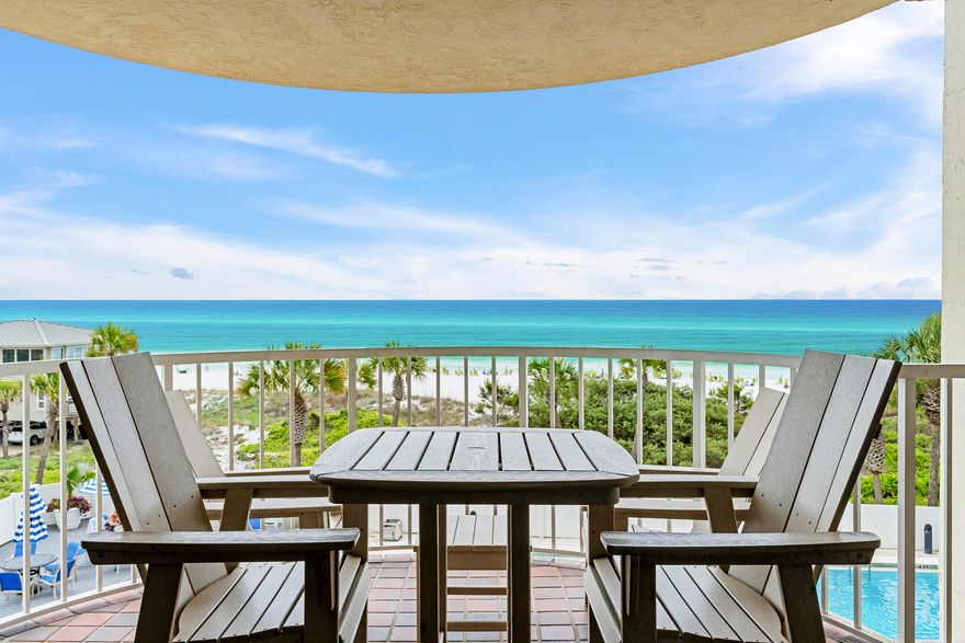 Located within the gated Hidden Dunes Beach & Tennis Resort, Unit A302 offers a furnished 2-bedroom, 2-bath residence in one of Miramar Beach's most established beachfront communities.

Offering approximately 1,292 square feet, the condo features updated interiors including quartz countertops, custom cabinetry, stainless steel appliances, and a built-in bar area. Spacious living and dining areas open to a private balcony overlooking the community's mature landscaped grounds. Positioned on the third floor, the residence offers an ideal balance of accessibility and elevated views within the building.

Hidden Dunes is known for its private deeded beach access, Gulf-front amenities, and expansive resort setting featuring multiple pools and hot tubs, clay tennis courts, pickleball courts, fitness center, walking paths, seasonal tram service, gated entry, on-site restaurant, and beautifully maintained grounds throughout the community.

Conveniently located near Sandestin Golf and Beach Resort, Grand Boulevard, Silver Sands Premium Outlets, and many of the area's most popular dining and entertainment destinations, this property offers strong appeal as a primary residence, second home, or investment opportunity in the Miramar Beach market.

 Step into coastal luxury with this stunning third-floor condo at 9815 Hwy 98 A302, located in the highly sought-after Hidden Dunes community of Miramar Beach. This 3-bedroom, 3-bathroom retreat offers the perfect blend of elegance, comfort, and breathtaking Gulf views.

As you enter, you're greeted by an open-concept living space bathed in natural light, with floor-to-ceiling windows showcasing panoramic vistas of the emerald-green waters and sugar-white sands. The updated kitchen boasts sleek granite countertops, stainless steel appliances, and a spacious breakfast bar perfect for hosting friends or savoring your morning coffee.

The generously sized primary suite is a tranquil escape, featuring private balcony access and an en-suite bathroom with dual vanities, a soaking tub, and a separate walk-in shower. Two additional bedrooms provide a tranquil space for family or guests.

Step outside to your private balcony, where the salty breeze and sound of the waves create the ultimate relaxation spot. Hidden Dunes exclusive amenities include a resort-style pool, tennis courts, walking trails, and private beach access to everything you need for a quintessential Florida lifestyle.

Whether you're looking for a full-time residence, a vacation getaway, or a lucrative investment property, this condo offers it all. Conveniently located near world-class dining, shopping, and entertainment, it's the perfect base for exploring everything Miramar Beach has to offer.

Don't miss the chance to own your slice of paradise in Hidden Dunes. Schedule your private tour today!