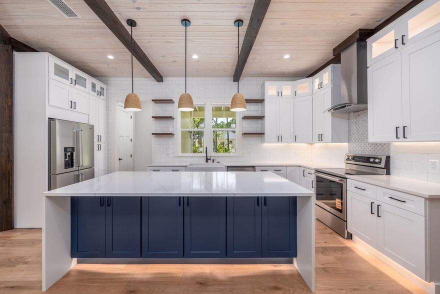 NEW BUILD under construction with NO HOA and Lg yard big enough for pool!

Exquisite & Meticulously Crafted Custom Modern Farmhouse in Cross Creek Shores, Freeport, FL
NO HOA!!!

Welcome to 101 Island Grove Rd-a stunning blend of timeless farmhouse charm and modern luxury. Thoughtfully designed and masterfully built by MK Home Design LLC, this one-of-a-kind signature home sits on a generous .40-acre lot in the desirable community of Cross Creek Shores. With no HOA and minimal restrictions, this 4-bedroom, 3.5-bath, 2,785 sq ft home delivers privacy, space, and exceptional craftsmanship.

From the moment you arrive, you'll appreciate the oversized driveway, accommodating four vehicles, a 2-car garage ,and a welcoming front porch that sets the tone for the beauty inside. Step through the grand foyer, where 10' ceilings, custom crown molding, and luxury vinyl plank flooring create an immediate sense of elegance and warmth.

At the heart of the home is a show-stopping chef's kitchen, adorned with custom solid wood ceiling beams, floating shelves, quartz waterfall countertops, KitchenAid stainless appliances, a farmhouse sink, and a built-in pantry. The open-concept design flows effortlessly into the main living area, bathed in natural light and perfectly suited for both daily living and entertaining.

Just off the kitchen, the mud/laundry room offers convenience and style, featuring built-in cubbies, bench seating, and ample storage. Step outside to enjoy a spacious back deck, and a brick paver patio complete with a built-in fire pit perfect for evening gatherings under the stars.

The first-floor primary suite offers a tranquil retreat, with a spa-inspired en-suite bath that includes his-and-her vanities, a freestanding soaking tub, and a custom-tiled walk-in shower.

Upstairs, discover a second master suite with its own private en-suite bathroom and walk-in closet ideal for guests, multi-generational living, or a private sanctuary. You'll also find two generously sized additional bedrooms, a third full bathroom, and access to the second-floor balcony, where you can take in peaceful views of Four Mile Creek Bayou.

This home's location is truly unbeatable for outdoor enthusiasts. Enjoy easy access to boating, fishing, and Florida's world-famous white sand beaches just 10 minutes away. You're also a short drive from Crab Island, Destin, 30A, Santa Rosa Beach, and Panama City Beach, as well as shopping, dining, top-rated schools, and Sacred Heart Hospital.

Built with an unwavering commitment to quality, MK Home Design LLC ensures every home meets the highest standards. The builder is personally involved in daily construction, overseeing every detail and completing much of the custom carpentry himself.

101 Island Grove Rd is more than a home it's an invitation to experience the beauty, comfort, and lifestyle of modern farmhouse living in Freeport, Florida.