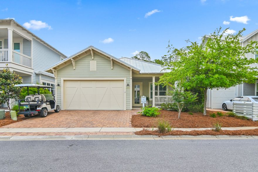 Just Listed-Rare One-Level Living Backing to Preserve in NatureWalk at Seagrove.
Tucked away on one of the quietest sections  this newer construction, never-rented Beachwind floorplan offers the perfect blend of privacy, simple living, and coastal charm. Situated on a larger cottage homesite backing directly to the state preserve, this home provides a serene, natural backdrop with ample space to design your own private pool oasis. (Photo was virtually staged) Designed for effortless living, this rare single-story layout features 3 bedrooms, 2.5 baths, The open-concept design is filled with natural light and showcases wood flooring, shiplap accents, and a beautifully appointed kitchen with marble countertops, a large center island, stainless steel appliances, and a gas cooktop. The spacious primary suite is privately positioned at the rear of the home, offering tranquil preserve views, tray ceilings, a spa-like bath with dual vanities, walk-in shower, and a professionally designed closet. A standout feature for the community, the home includes a rare two-car garage, outdoor porch with TV,  and extended paver patio--perfect for enjoying the peaceful surroundings. Located south of Highway 98 and just minutes from the beaches of 30A, NatureWalk residents enjoy access to The Gathering Place with resort-style pools, hot tub, fitness stations, pickleball courts, playground, and scenic walking trails leading to the beach. Whether you're searching for a primary residence, second home, or investment opportunity, this never-rented, move-in ready home offers a unique opportunity to own in one of 30A's most sought-after communities. naturewalkatseagrove.com
