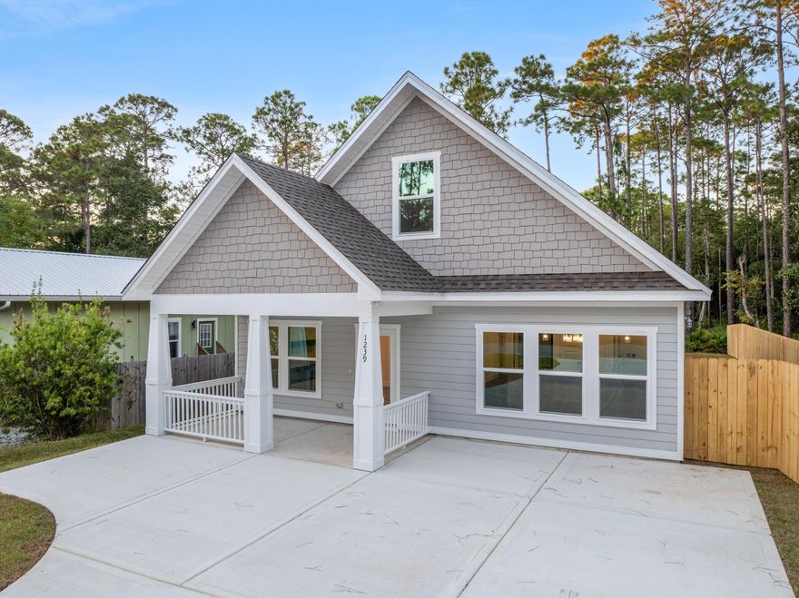 ***Is it Black Friday? We are slashing prices in Point Washington! This MOTIVATED builder and our preferred lender have teamed up by offering a deal you cannot refuse. The builder is offering a 2-1 buydown rate with the lender offering a lender credit towards permanent interest rate buydown for qualified buyer.  ... WAIT, it gets better, the builder is offering to pay closing cost AND you are already  walking into equity!!!! Looking for the cherry on top? Rental projections.....  Still reading?  Pick up the phone before you miss out on a great offer and NEW HOME******  New Construction in Historic Point Washington in Magnolia Beach, one of Santa Rosa Beach's most desirable and serene neighborhoods. Nestled within the historic charm of Point Washington, this stunning 5-bedroom, 3-bathroom home offers the perfect blend of comfort, coastal living, and investment potential. With no HOA or rental restrictions, this property is ideal for full-time homeowners, vacationers, or savvy investors seeking flexibility and value.  Surrounded by towering pines and the natural beauty of the Gulf Coast, this home offers a peaceful sanctuary just steps from the Choctawhatchee Bay, a public boat ramp, and the tranquil trails of Eden Gardens State Park. Enjoy your mornings kayaking, horseback riding, birdwatching, tubing, snorkeling, paddleboarding, or fishing, and your evenings soaking in the sunsets by the bay. Located just a short bike ride to 30A and the white sands of Grayton Beach, you're minutes from world-class dining, boutique shopping, and the vibrant lifestyle that makes South Walton famous. Whether you're hiking through Point Washington State Forest, exploring the emerald waters of the Gulf, or enjoying the chic scenes of Grand Boulevard, every day feels like a vacation here.

Home Features Include:
5 spacious bedrooms & 3 full baths
Fireplace
High-quality new construction with modern finishes
Open-concept living perfect for entertaining
Large back yard
5-6 car parking
under staircase storage and large closets with wood shelving throughout
large walk in hvac / water heater room with space for storage
Surrounded by lush nature and peaceful trails
.5 miles to Choctawhatchee Bay
No HOA or rental restrictions

This home is not just a place to live...it's a lifestyle. Whether you're seeking a full-time residence, a vacation retreat, or an income-generating investment, this rare find in Point Washington checks all the boxes.

Step into coastal living today......schedule your private showing!