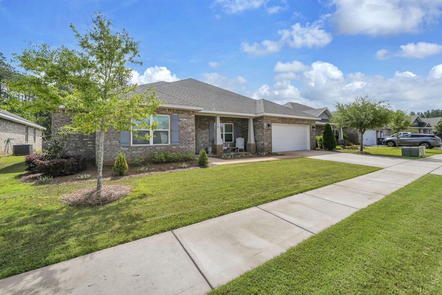 Everything you need is right here in Hammock Bay! Enjoy an amenity-rich lifestyle featuring 3 resort pools, massive sports complex, fitness center, stunning clubhouse, tennis & pickleball courts, playgrounds, dog parks, miles of walking & biking trails, general store, incredible restaurant, food trucks and regular community events on the green! 
This beautifully maintained 4 bedroom home WITH dedicated office provides plenty of space for both living and working from home.The open-concept layout is filled with natural light and features a well-appointed kitchen ideal for entertaining. The spacious primary suite offers a private retreat, while the additional bedrooms and office provide flexibility for guests, remote work, or hobbies. Step outside to a spacious backyard with pond views, offering plenty of room to customize, whether that's a pool, garden or a cozy fire pit hangout.
Launch a boat right into LaGrange Bayou or play in the Bay at Grady Brown Park. Enjoy the emerald waters and white sandy beaches of Grayton Beach, just a short 16 miles away. Don't miss the opportunity to own this gorgeous home in an unbeatable community!
