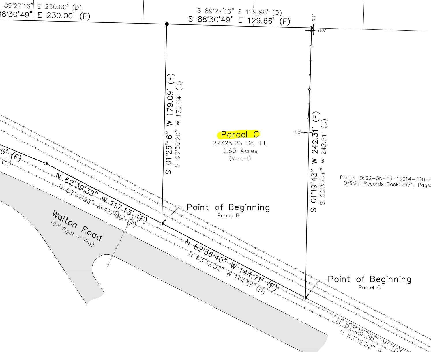 NO RECORDED SUBDIVISION - Land