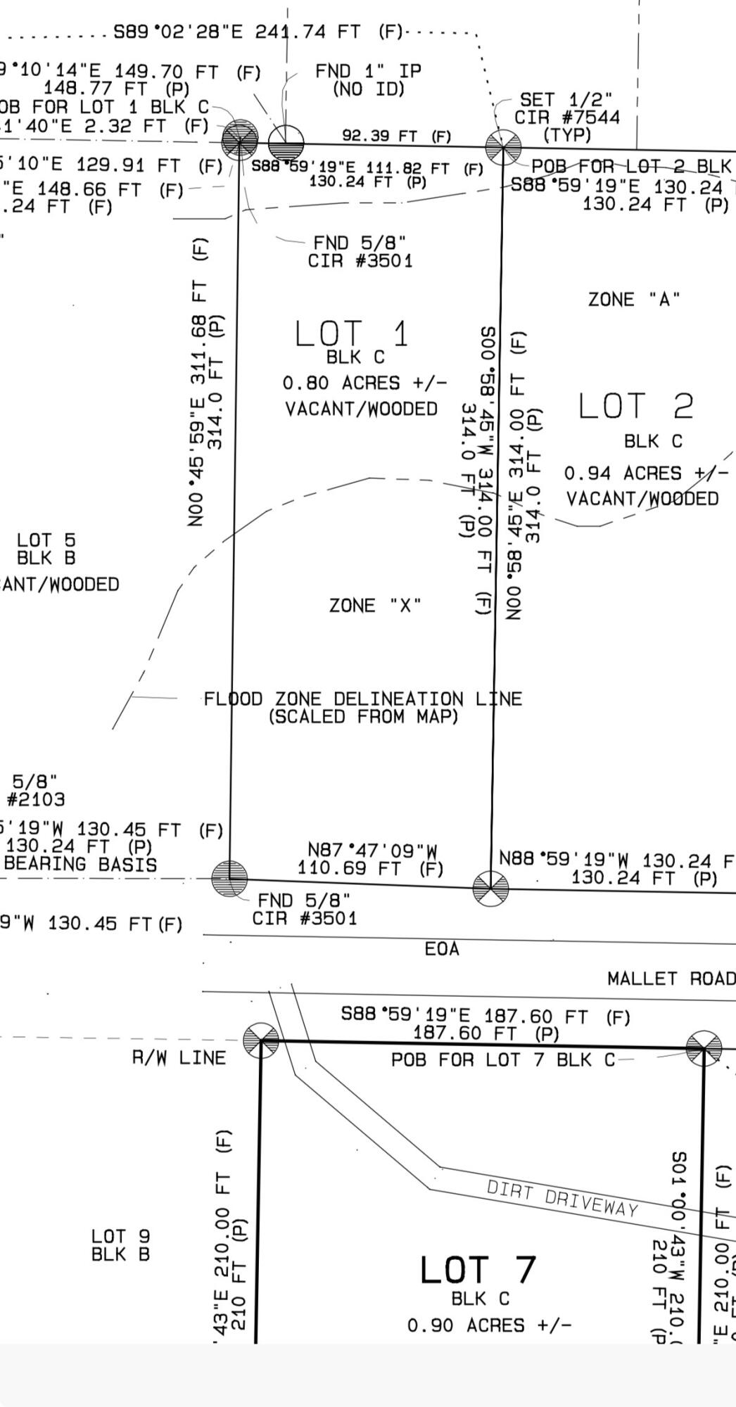 MALLET PINES UNREC - Land