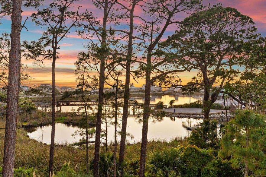 Welcome to Oyster Lake Estate! 399 Allen Loop Dr encompasses 1.56 acres on one of the world's rare coastal dune lakes. This estate offers a level of privacy and space unrivaled on the lake. With water views, sunset-facing exposure, a 6-minute walk to the beach and exceptional parking capacity, this is a 30A opportunity unlikely to be replicated.
Originally built in 1994 and updated over time, the residence offers over 3,000 square feet with 5 bedrooms and 4 full bathrooms, along with a versatile bonus room ideal for a game room, media space or additional living area.  The layout is both comfortable and functional, ready to enjoy as-is or tailor to your vision.
Perfectly positioned to embrace its surroundings, the home captures expansive views across Oyster Lake with the Gulf shimmering beyond, setting the stage for stunning sunsets each evening. Whether relaxing on the deck or in the heated, saltwater pool overlooking the lake, the setting feels immersive and serene. Inside, the primary suite, kitchen, living, and dining areas are all thoughtfully oriented to the water, creating a seamless connection between indoor and outdoor living.
What further distinguishes this property is how effortlessly it blends lifestyle and functionality. A private dock on Oyster Lake invites easy days on the water, from paddleboarding at sunrise to kayaking at sunset. The residence itself sits high and dry in Flood Zone X, while the 1.56-acre homesite provides a level of privacy rarely found along 30A. A 3-car garage, parking for 11+ additional vehicles, and an RV pad with electric, water, and sewer hookups offer exceptional flexibility.
Just a 6-minute walk to the beach, this home allows you to enjoy the 30A lifestyle without the hassle of public parking. Spend the morning on the sand, return home for lunch, and head back with ease. With three convenient access points to Highway 98, you'll also benefit from smooth connectivity without the typical traffic challenges.
The views are protected, the setting is peaceful, and the combination of acreage, waterfront, and proximity to the Gulf is truly exceptional.